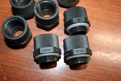 Dottie Plastic Conduit Adapter 1/2 x M20 Qty: 7