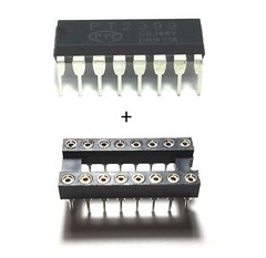 20PCS PTC PT2399 + Sockets – Echo Audio Processor Guitar IC DIP-16 – New IC