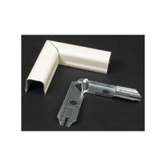 Wiremold V711, 600V, Ivory Raceway Elbow Fitting for 500/700 Series Raceway, 1pc