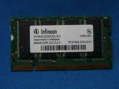 Infineon HYS64D32020HDL-6-C PC2700S-2533-0-A1 256MB