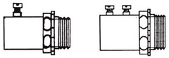 SEPCO S4066, 1/2″, Steel, Insulated, Set Screw, EMT Conduit Connector, 1 pc