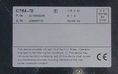 Black Box IC716A-TB G.703 Rate and Interface Converter V.24 to G.703 NOS