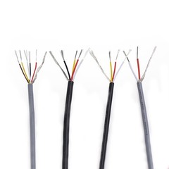 2/3/4/5 Cores UL 2547- 28/26/24/22AWG Shielded Cable Audio Headphone Signal Wire