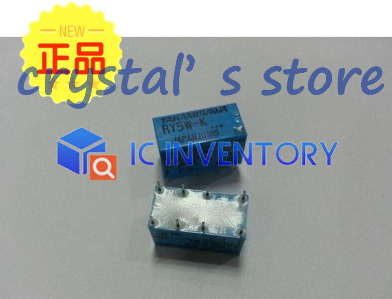 5pcs RY5W-K DIP-8 Electromechanical Relay 5VDC 165Ohm 1A DPDT Signal Relay new