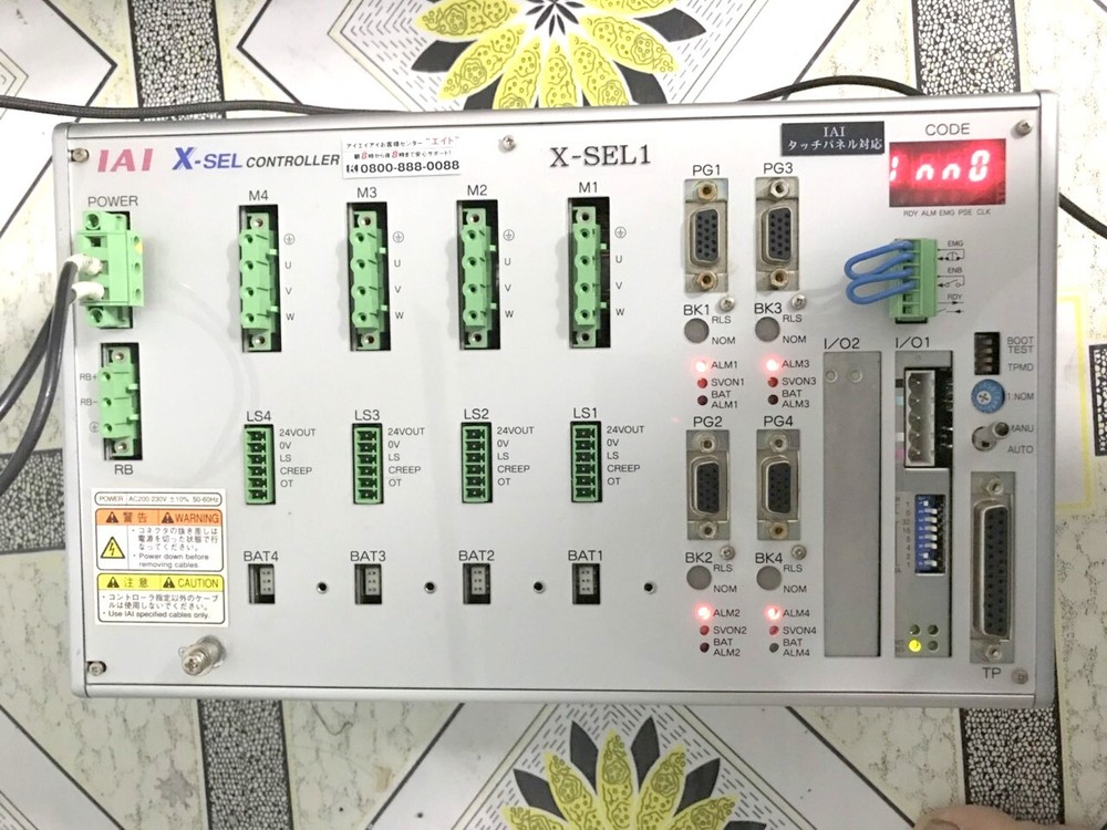 IAI CORPORATION X-SEL CONTROLLER 4 axis servo controller