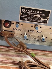 Vintage Kingston Absorption Analyzer VS4-C1 Kingston Electronic Corporation