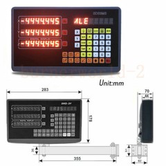 2/3 Axis High Precision Digital Readout 1μm TTL Linear Scale Encoder Grinder Kit