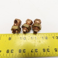 Copper 14-2 SOL Split Bolt Connector Lug Lot Of 3