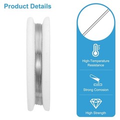 Durable 33 FT Heating Wire – 0.13mm Nichrome, Perfect for Home & Industrial Use