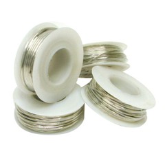 Tinned Copper Wire 18 awg 4 oz Spool (50 Feet) Diameter 0.040