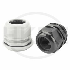 Cable Gland IP68 Waterproof Black White Nylon Compression M7/9/11/13.5/16/19-M48