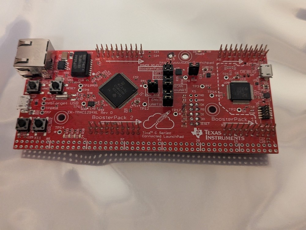 Texas Instruments – EK-TM4C1294XL – Tiva C Connected LaunchPad – ARM Cortex-M4F