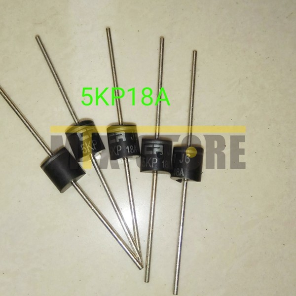 5PCS DIODES TVS 18V 5000W 5KP18A P600 R6 Axial Vishay Best offer