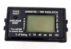 ALAM Square D Ammeter/Trip Indicator W/New Battery- Next Day Option