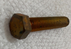 Blackburn USA 37200BB Silicon bronze hex head bolt 3/8 – 16 X 2 1/2