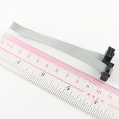 1Pcs 2.54mm Pitch 2×3 Pin 6 Pin 6 Wire Extension IDC Flat Ribbon Cable L= 20CM