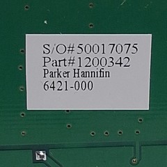 Parker 952956 1200342 POO35 REV.B Sporlan IB3 Interface Board, 24VDC, SDR-3/X