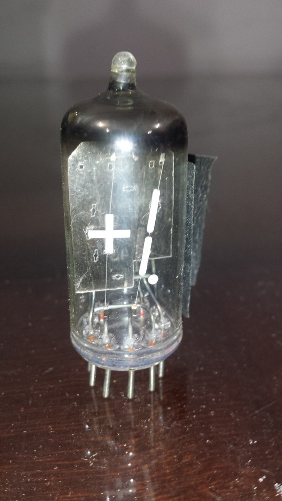 QTY=1 DT-1707C TUNG-SOL GREEN Digivac Seven Segment display Tube TESTED