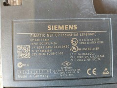 6ES7 307-1BA00-0AA0 6ES7 313-6CF03-0AB0 6GK7 343-1CX10-0XE0 SIEMENS PLC