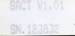 Arburg Selogica input field ARB 667 SN 126.236 A with EPROM SACT V1.01