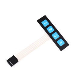 1 2 3-12 Key Membrane Switch Keypad 1×1 1×2 1×3 1×4 Thin Film Matrix Button