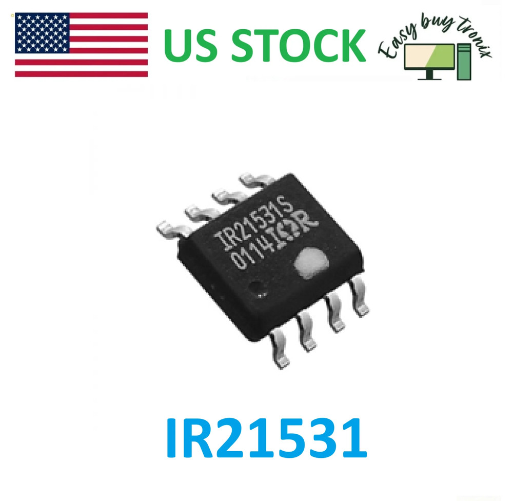 5pcs IR IR21531S SOP-8,SELF-OSCILLATING HALF-BRIDGE DRIVER RH