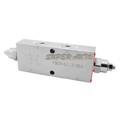 1 Pc. New Hydraulic Double Acting Counterbalance Valve VBCD-G1/2-DE A