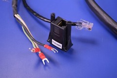 80″ Military Cable w/ Amphenol Aerospace Connector MS3106F20-29SZ & RJ45