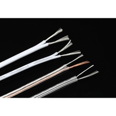 UL2468 2-Core PVC Flexible Cable 18/20/22/28 AWG Stranded Electrical Twin Wire