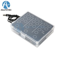 DC5V DIY Clock Kits Electronic Soldering Practice Kit For Learning USB Interface