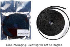 50FT Cord Protector Wire Loom Cable Sleeve Split Tubing Self Wrap Management LOT