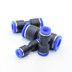 Pneumatic Straight Union Connector Push In Fitting For Air Water Tube 4-16mm