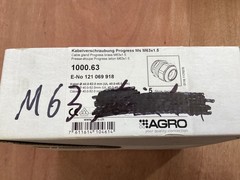 Agro 1000.63 Nickel Plated Brass M63 x 1.5 Cable Gland (Pack of 5)