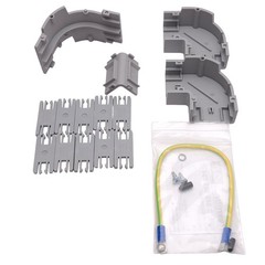 Rexroth 3842552258 Modular Cable Duct Curve, 90 Degree, HOR 40×80, VER 80×40