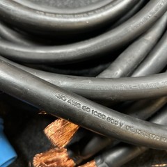 Cam Lock 4/0 Set Of 5 Feeder Generator Power Cable Panel Tails 10ft MMFFF