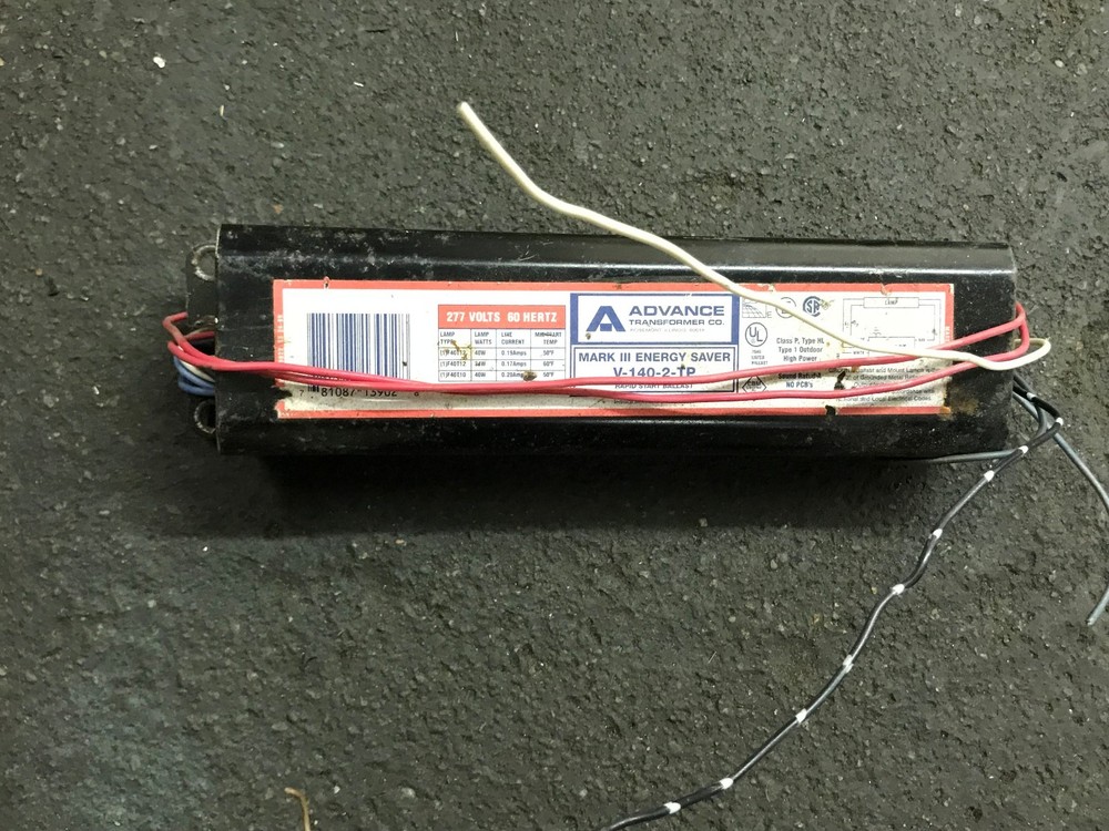Advance Transformer Co. V-140-2-TP Mark III Energy-Saver Ballast