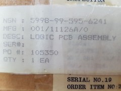 5998-99-595-6241 Circuit Card Assembly