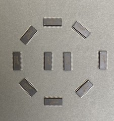 [California] HT16K33 SOIC-28 RAM Mapping 16*8 LED Controller Driver 10 pc