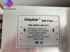 Dephir DF401-30A-01T Professional EMI Filter 30A CE RoHS 1pc