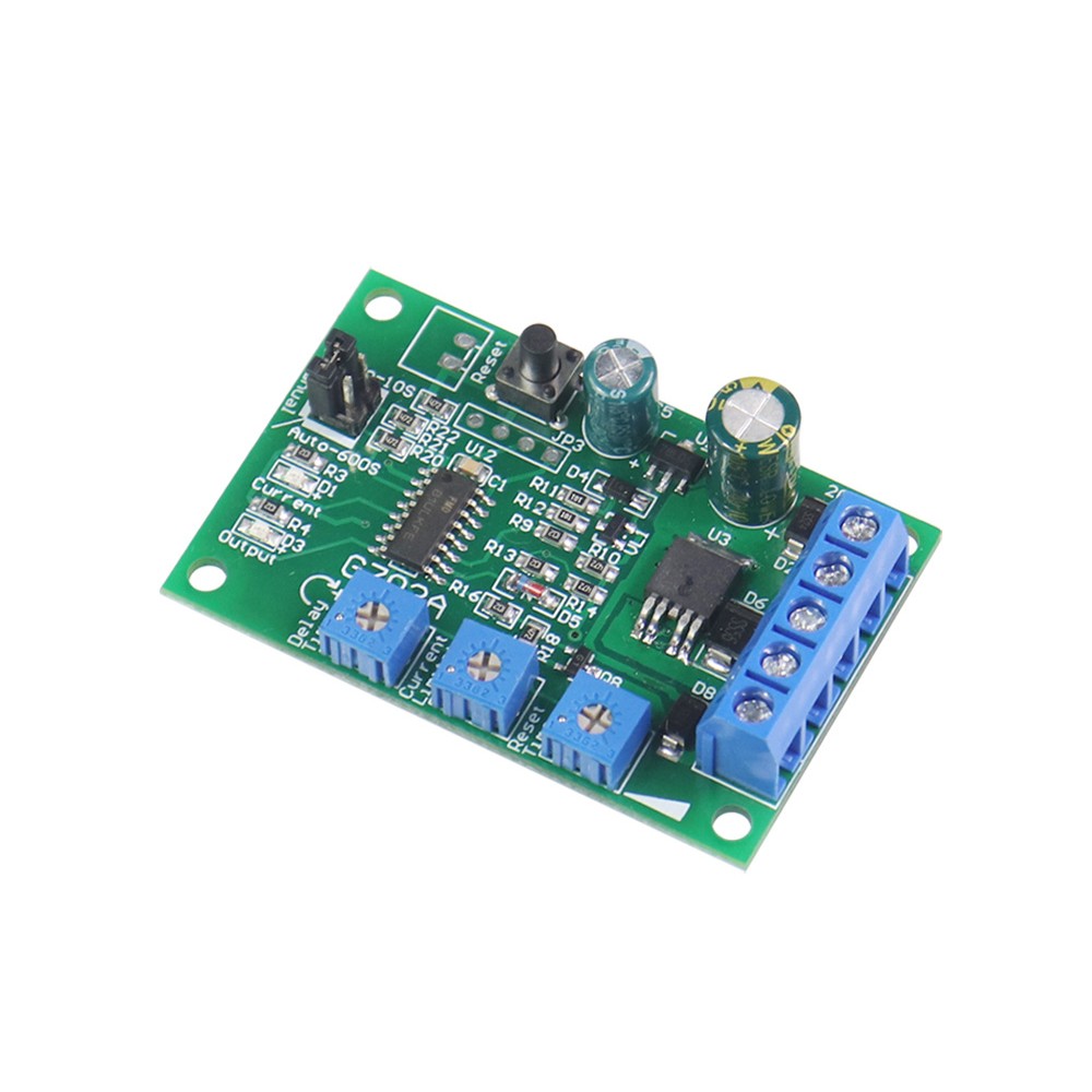 6V 12V 24V 10A DC 6V-28V Motor Overcurrent Protector Module Adjustable Alarm