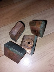 USSR Vintage Big Heavy Loads Wolfram contacts lot 2 pcs NEW (open box)