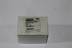 Siemens 52PA8B1A, Push Button Operator, Extended Cap, Black, 1NO-1NC