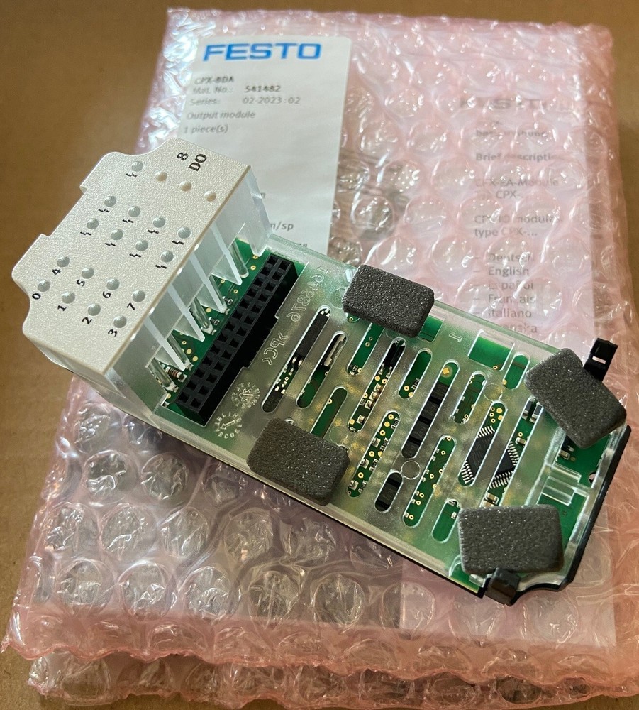 Festo ID#541482 CPX-8DA 8-Point Output Module for CPX NIB MINT!