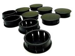 1-1/4″ Locking Hole Plugs For Electrical Panels & Cabinets 10pc Knockout Plugs