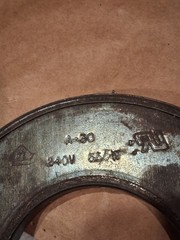 Lot of 2 CHROMALOX 241-054262-010 A-30 RING, HEATER ELEMENT, 240V, 550W