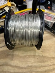 10 ft BELDEN Solid Tinned Copper 14 AWG Bus Bar Wire 8012-000-1000 / 8012000100