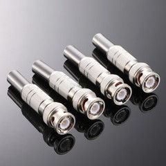 BNC Connector Male Female Plug HD-SDI Gold plated for RG59 CCTV Camera Coaxial