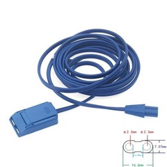 Valleylab REM Compatible ESU Patient Return Negative Plate Cable, 2PCS Pack