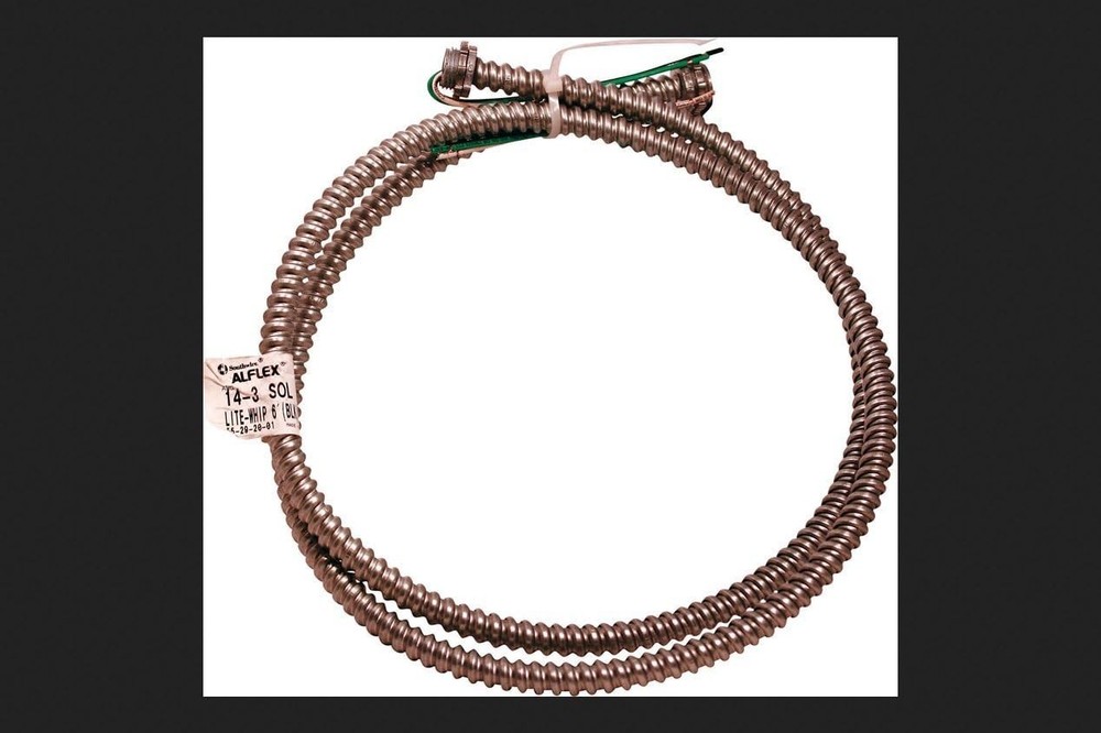 Southwire FMC – SWp 3/8″ – 14/3 BkWeGn Ln 6′