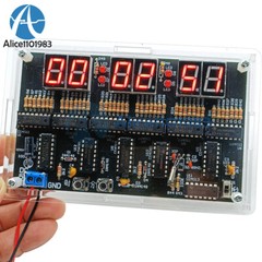 Digital Clock Circuit DIY Kit Electronic Clock Teaching soldering Practice Kit